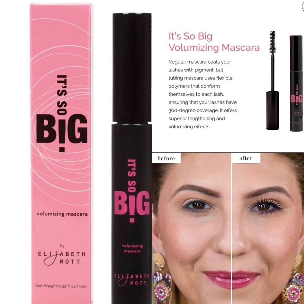 It's So Big Volumizing Mascara by Elizabeth Mott in Black